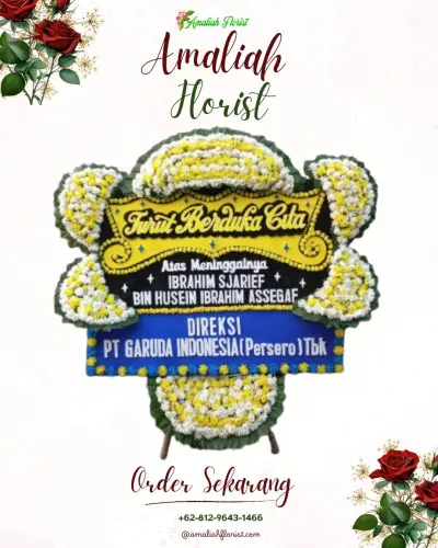 Papan Bunga Duka di Kutajaya